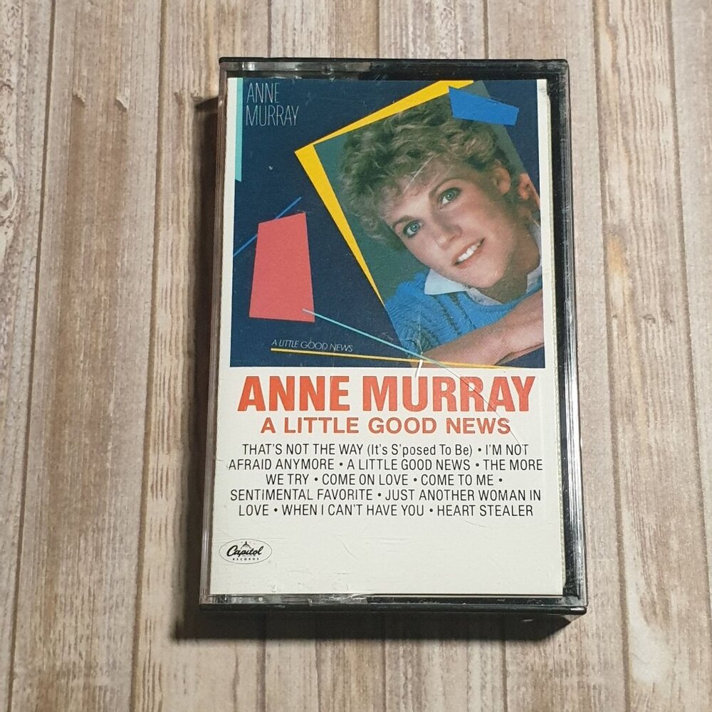 Anne Murray A Little Good News Cassette Tape 1983 Capitol Records Female Artist